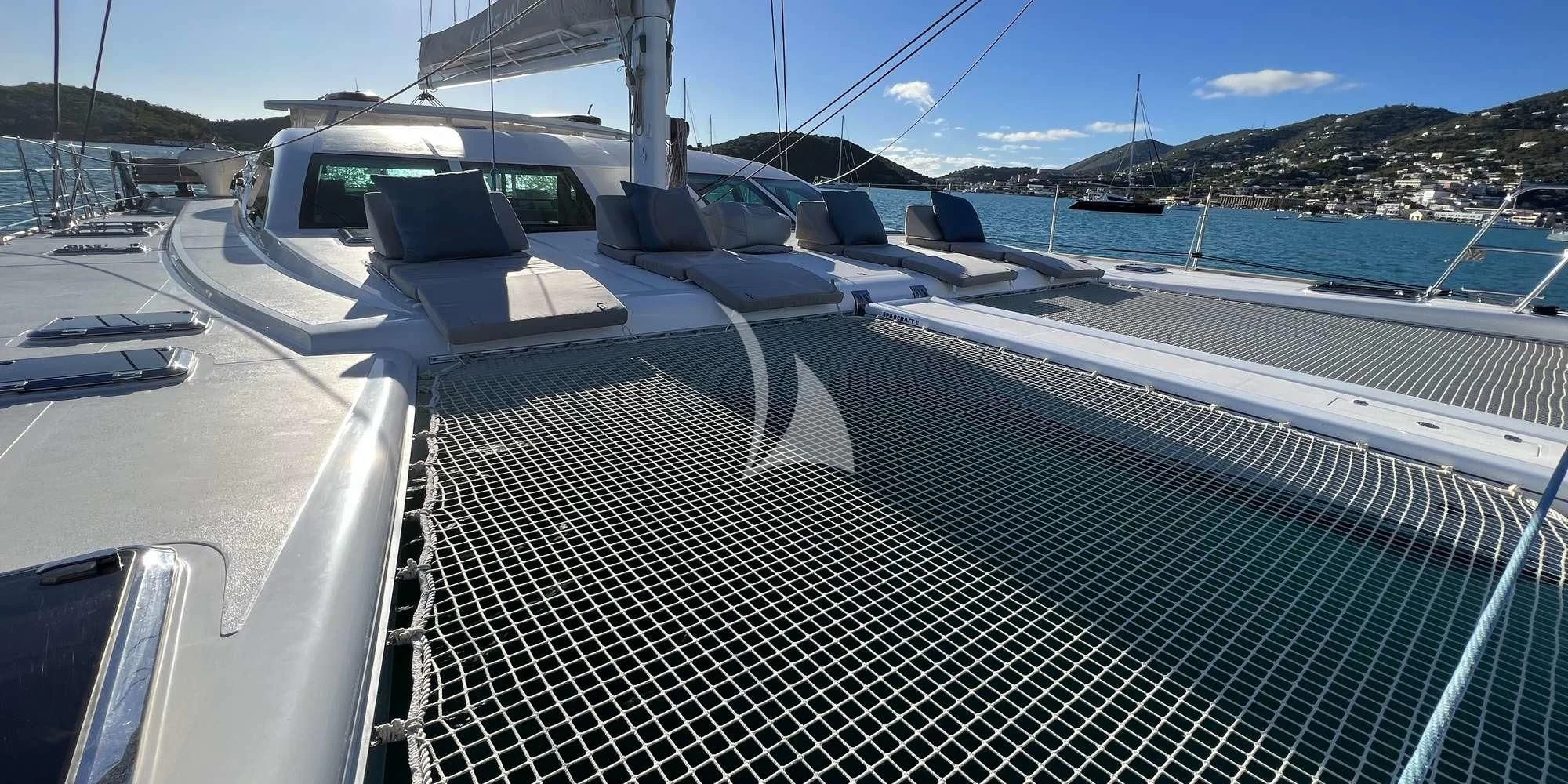a boat on the water aboard LAYSAN Yacht for Sale