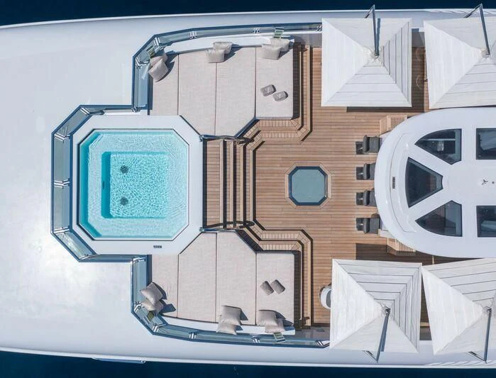 diagram aboard LADY VERA Yacht for Sale