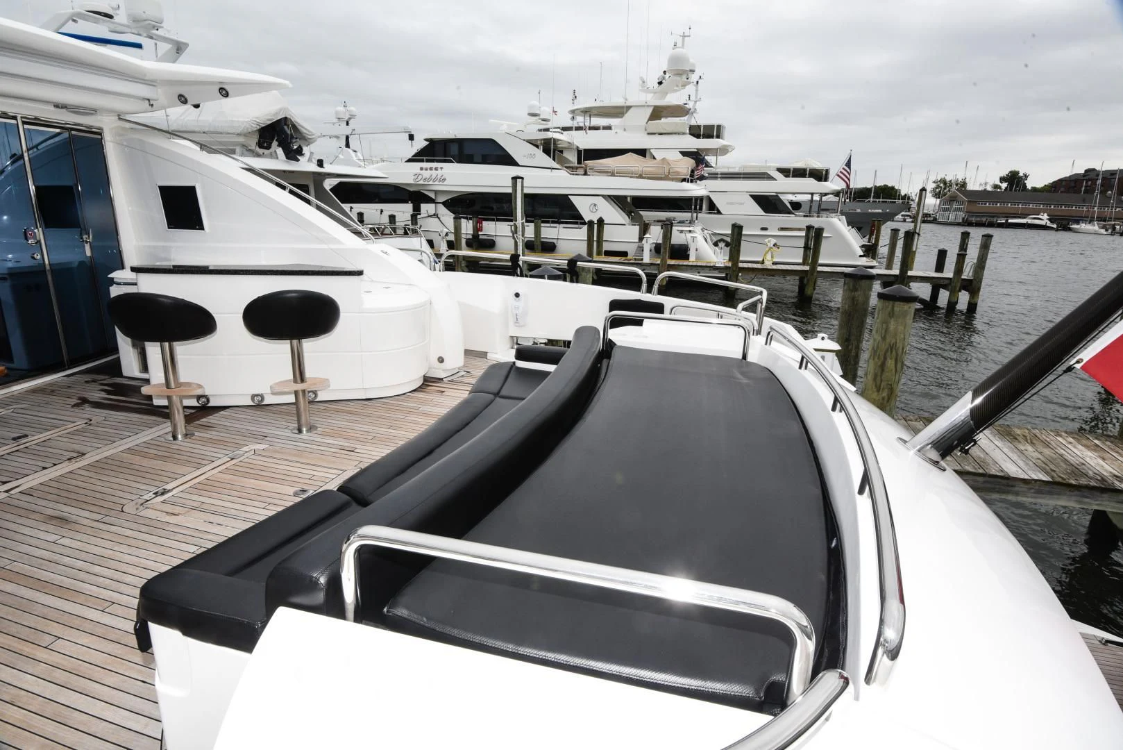 a boat on the water aboard DIABLO BLANCO Yacht for Sale