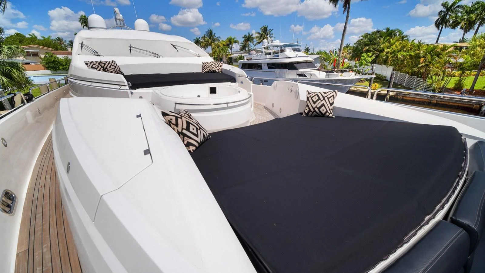 a group of boats docked aboard DIABLO BLANCO Yacht for Sale