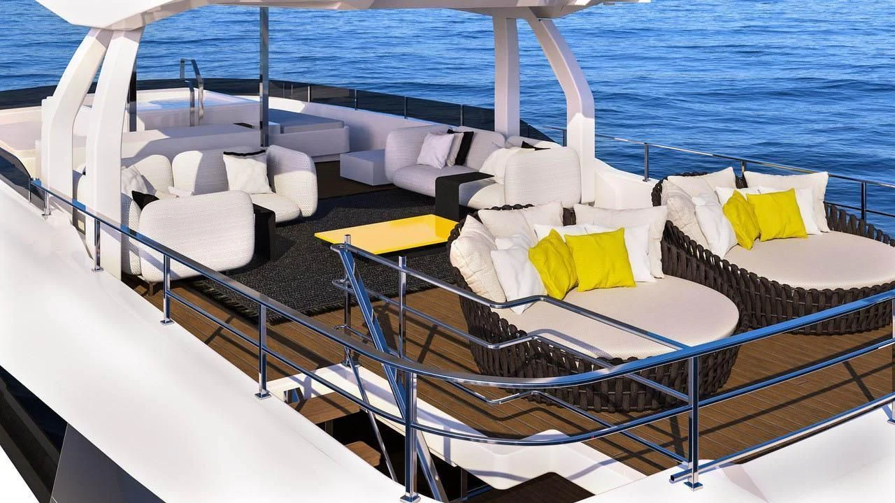 a boat on the water aboard NEWAL Yacht for Sale