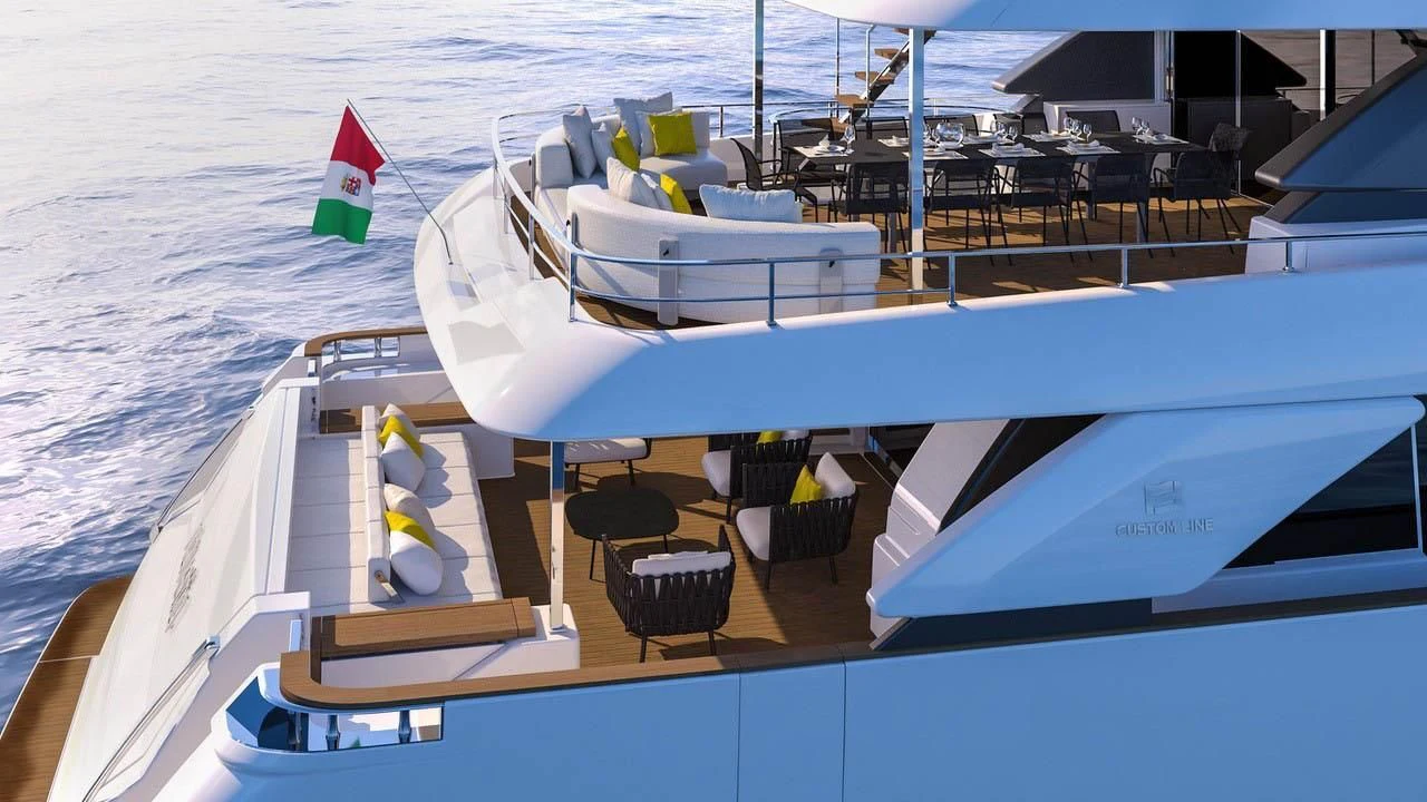 a boat on the water aboard NEWAL Yacht for Sale