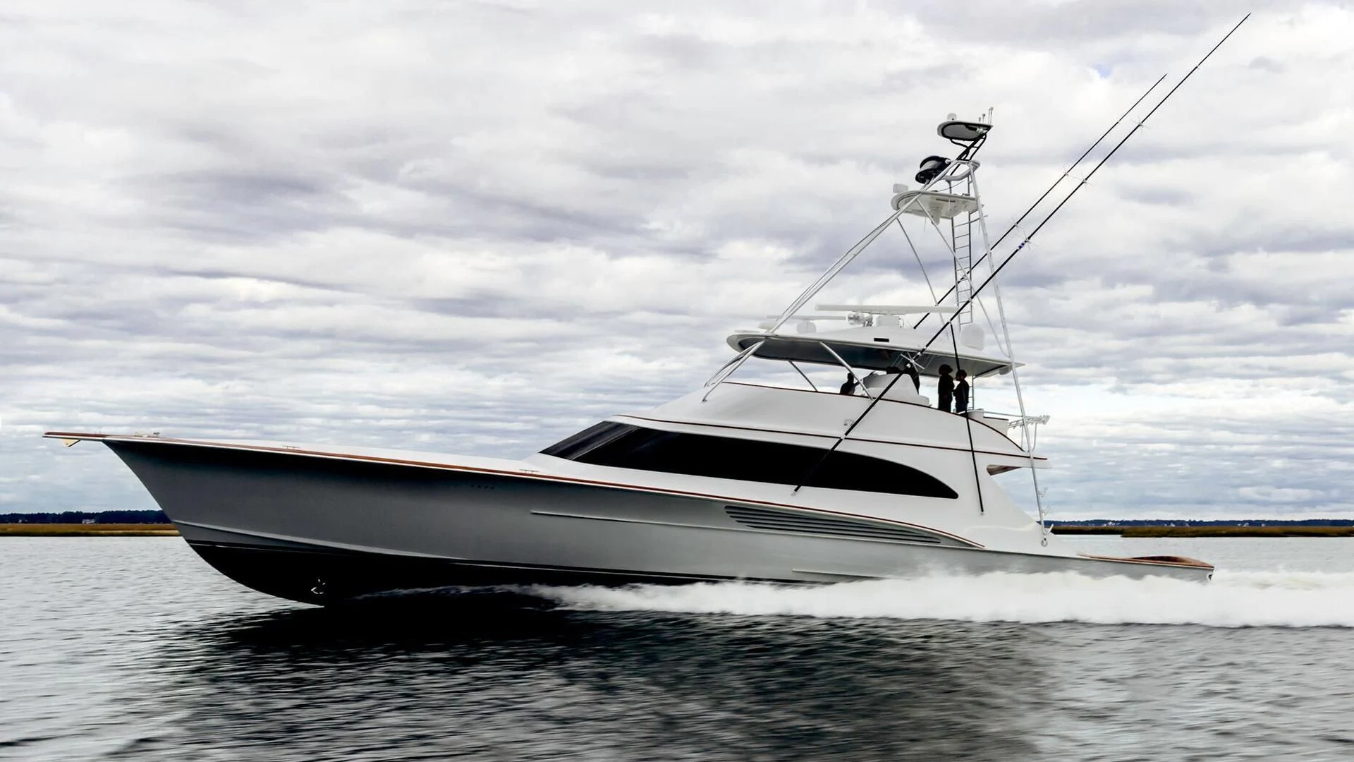 a boat on the water aboard JARUCO Yacht for Sale