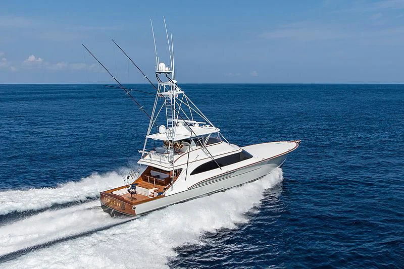 a boat on the water aboard JARUCO Yacht for Sale