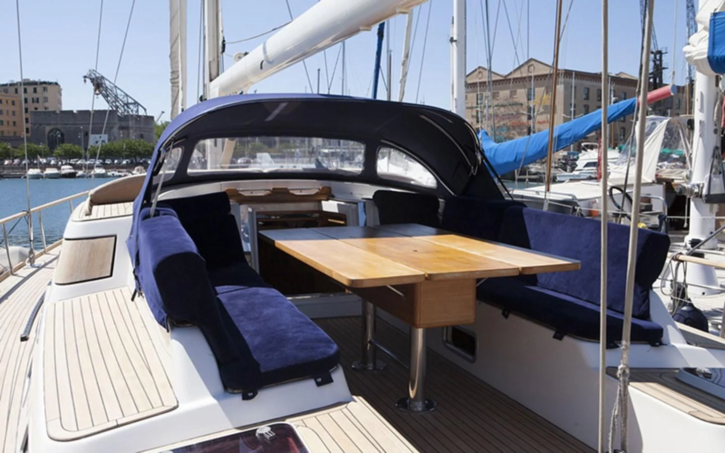 a boat on the water aboard ARCADIA 3 Yacht for Sale
