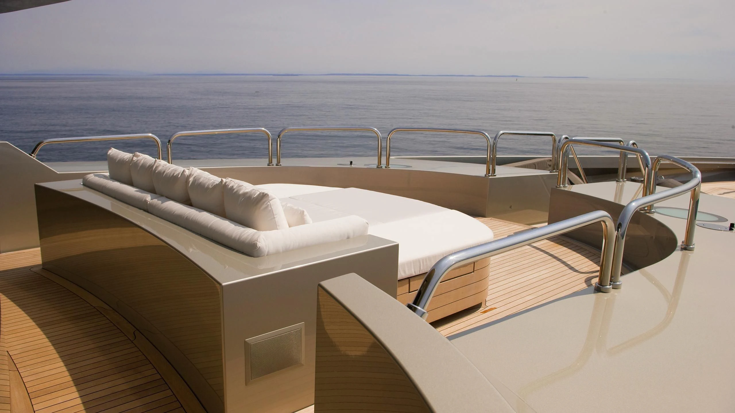a boat on the water aboard ODESSA Yacht for Sale