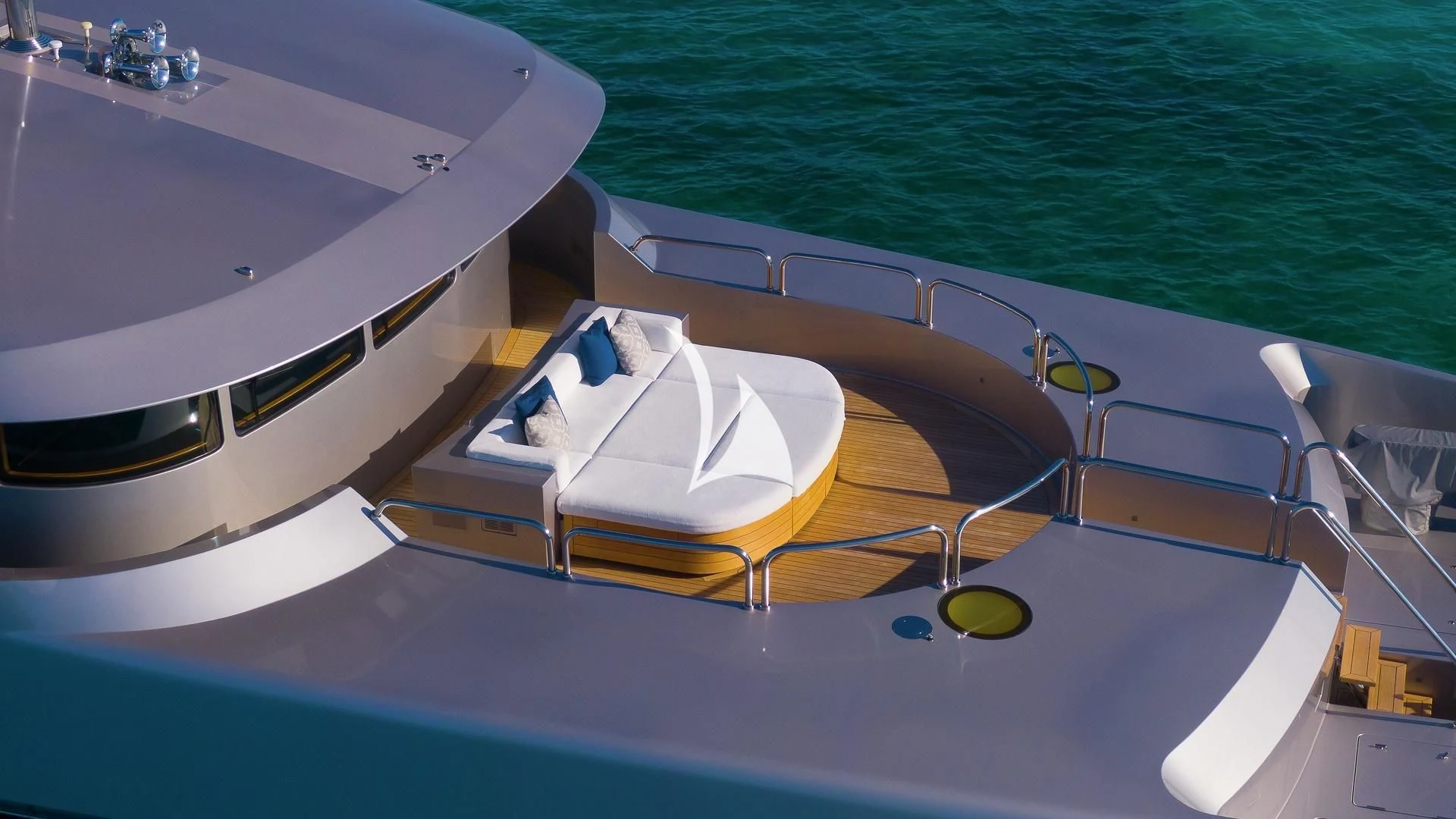 a boat on the water aboard ODESSA Yacht for Sale