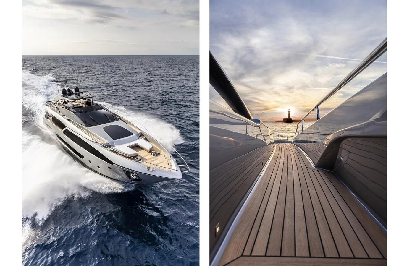 a boat on the water aboard RIVA 90' ARGO Yacht for Sale