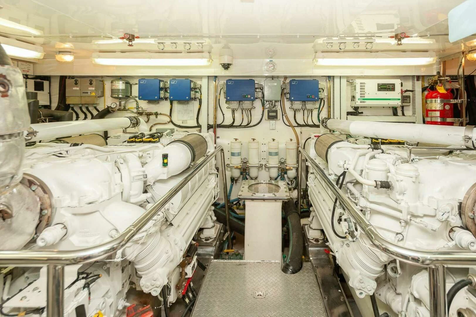 a room with machinery and equipment aboard COCONUT Yacht for Sale