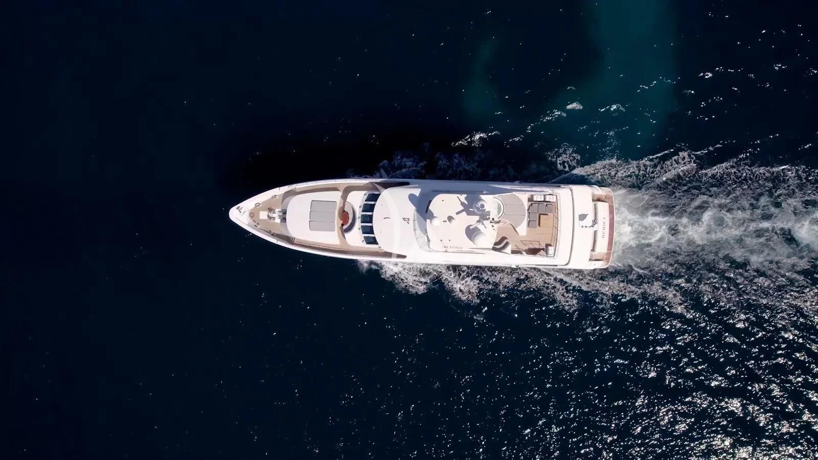 a white object on a surface aboard BENIK Yacht for Charter