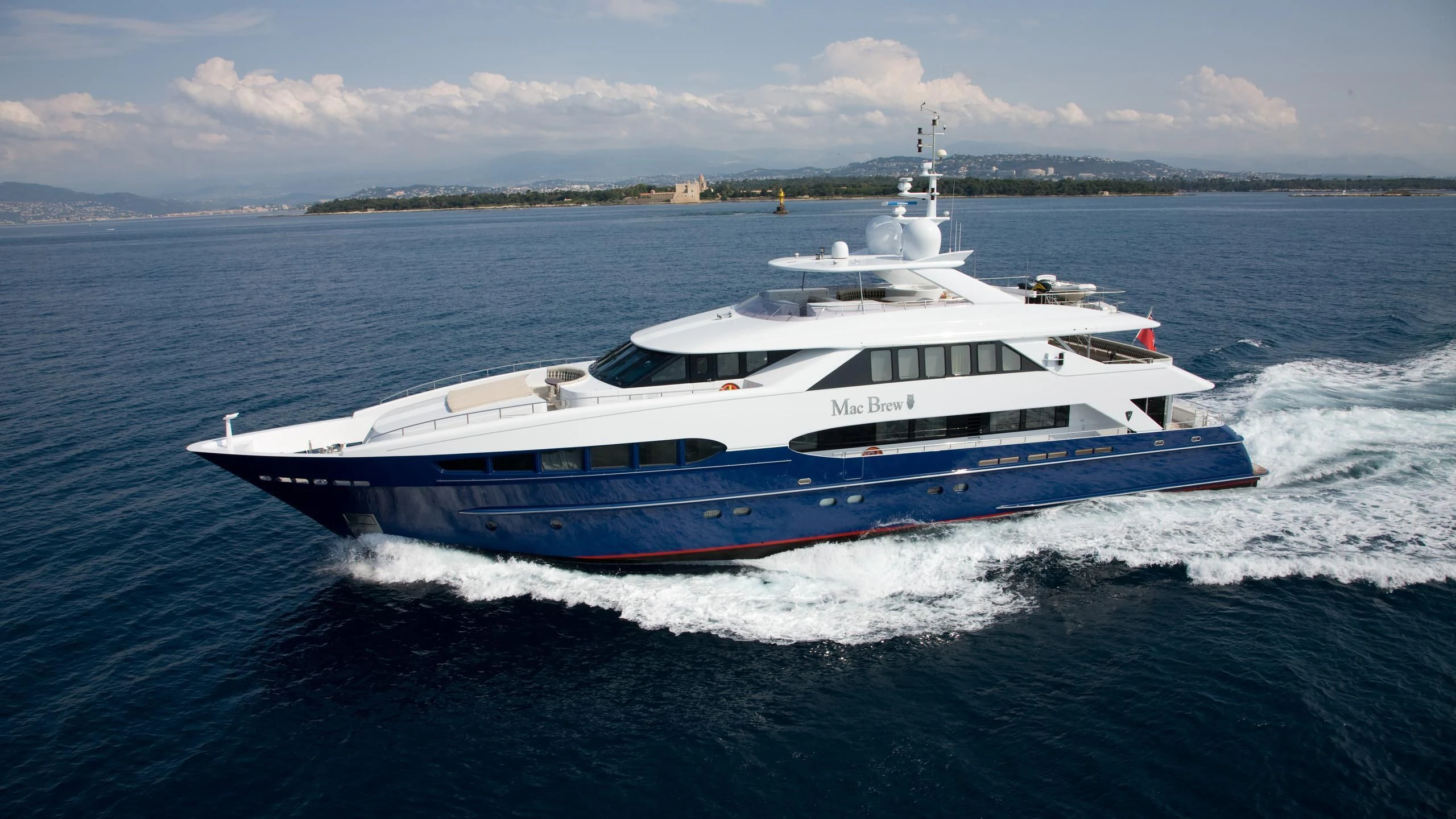 a boat on the water aboard BENIK Yacht for Charter