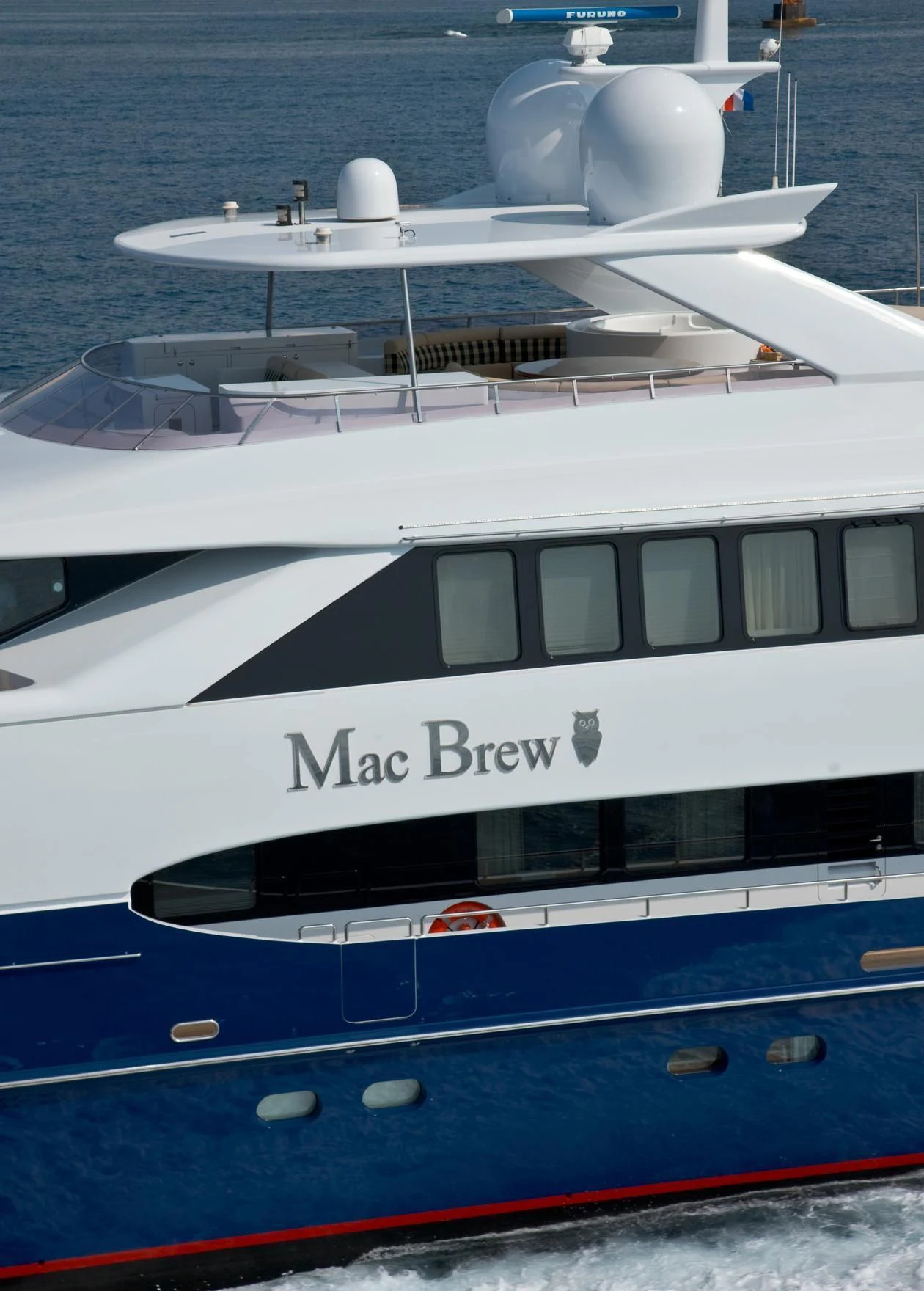 a boat in the water aboard BENIK Yacht for Charter