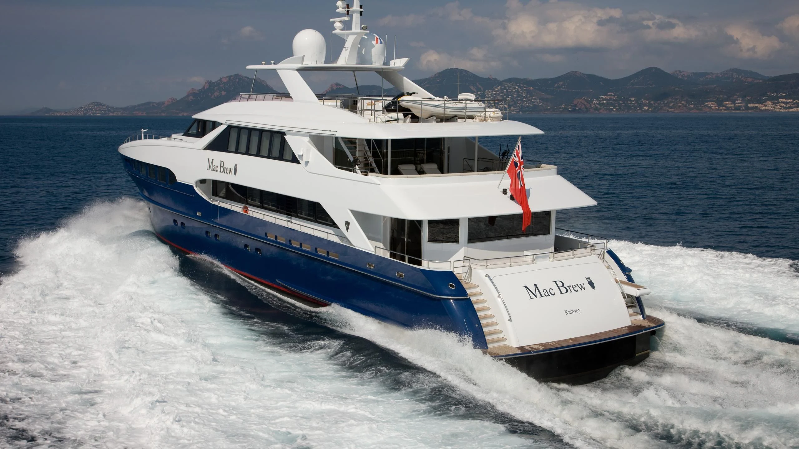 a boat on the water aboard BENIK Yacht for Charter