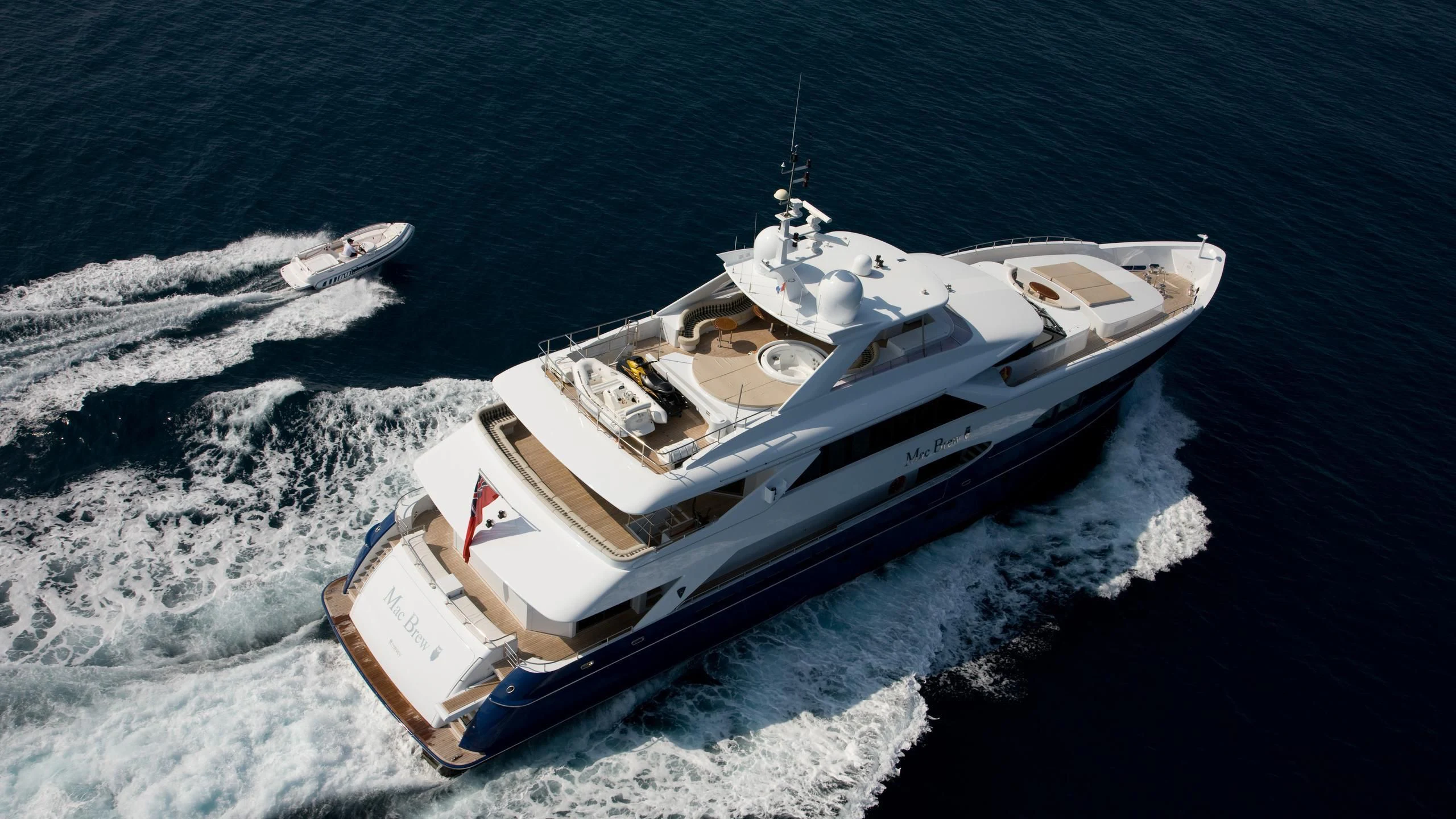 a space ship on the water aboard BENIK Yacht for Charter
