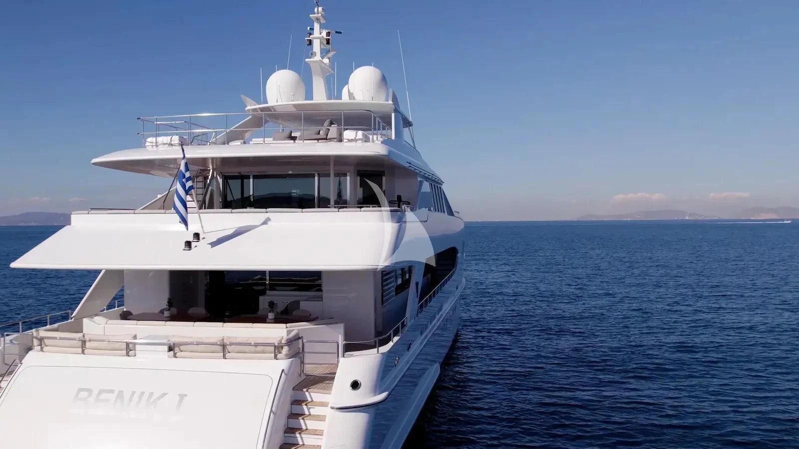 a boat in the water aboard BENIK Yacht for Charter