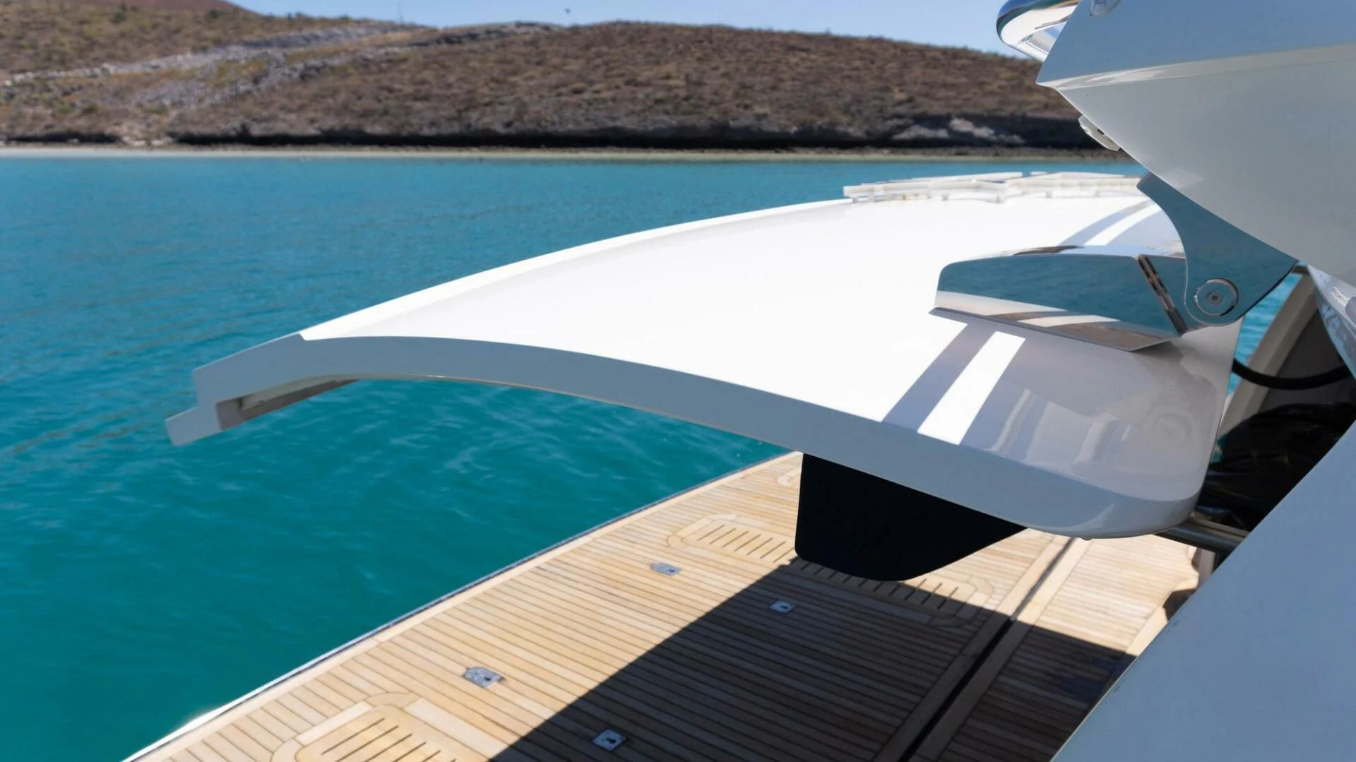 a boat on the water aboard MOIRA CINCO Yacht for Sale