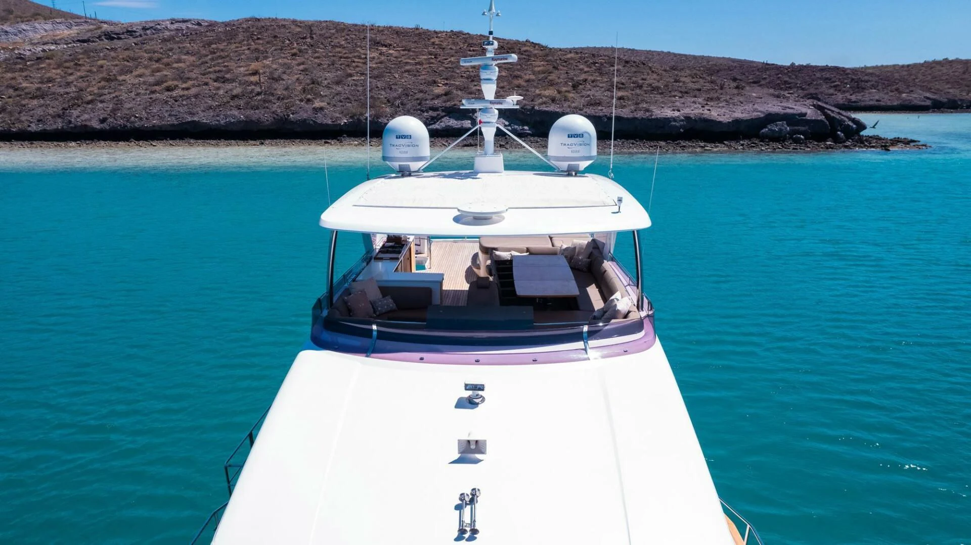 a boat in the water aboard MOIRA CINCO Yacht for Sale
