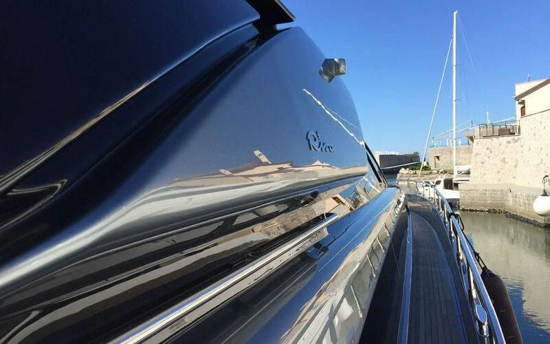 a boat on the water aboard MOIRA CINCO Yacht for Sale