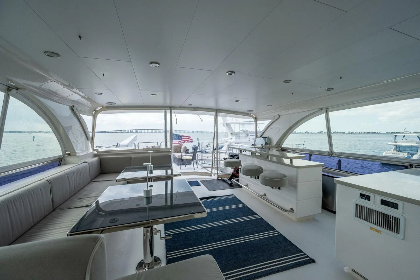 inside of a boat aboard MOIRA CINCO Yacht for Sale