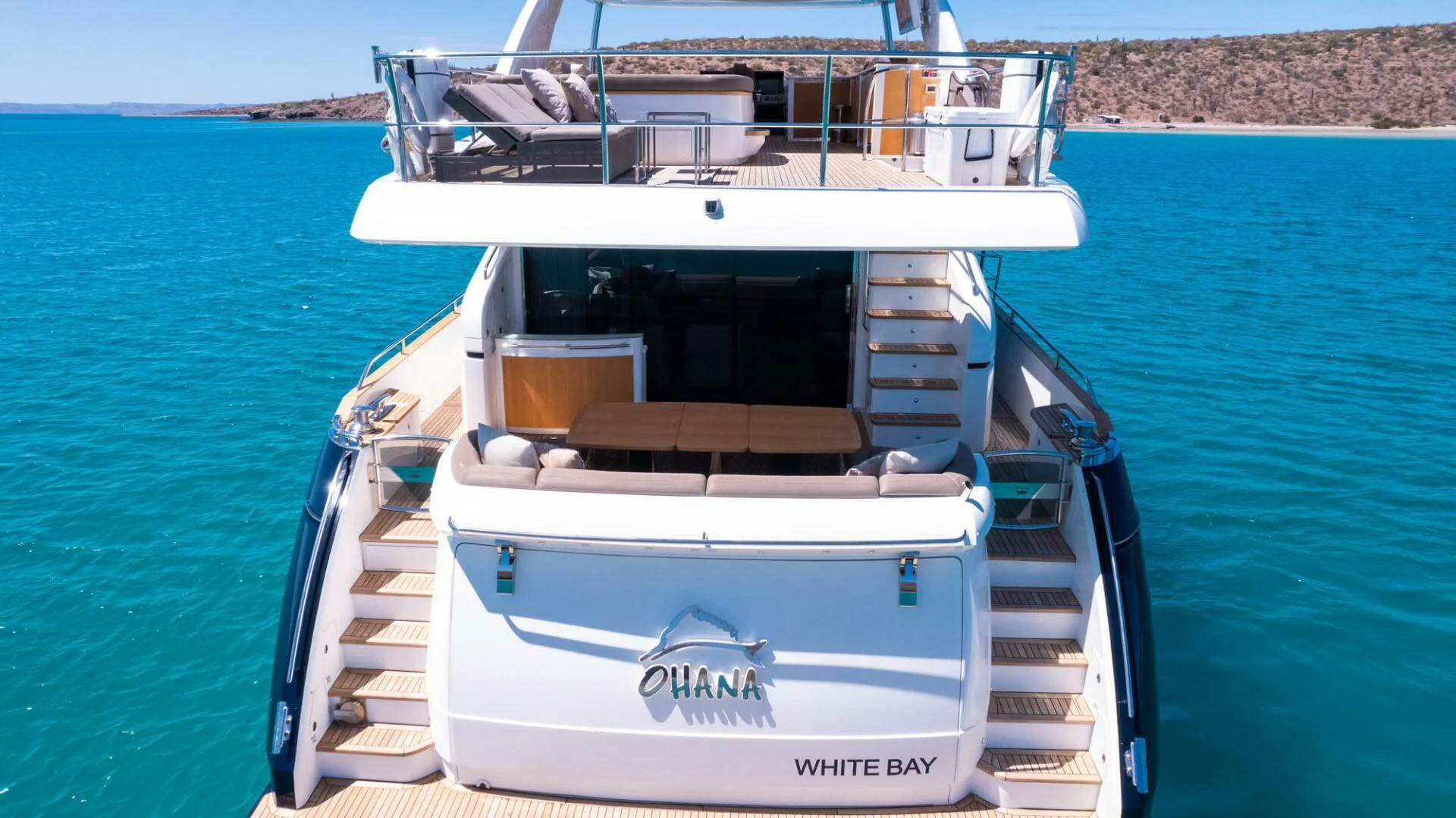a boat on the water aboard MOIRA CINCO Yacht for Sale