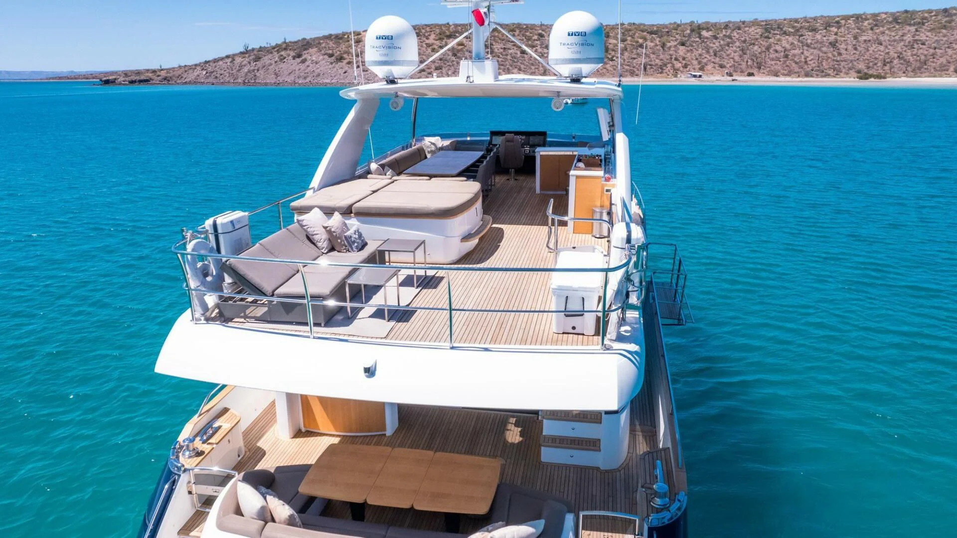 a boat on the water aboard MOIRA CINCO Yacht for Sale