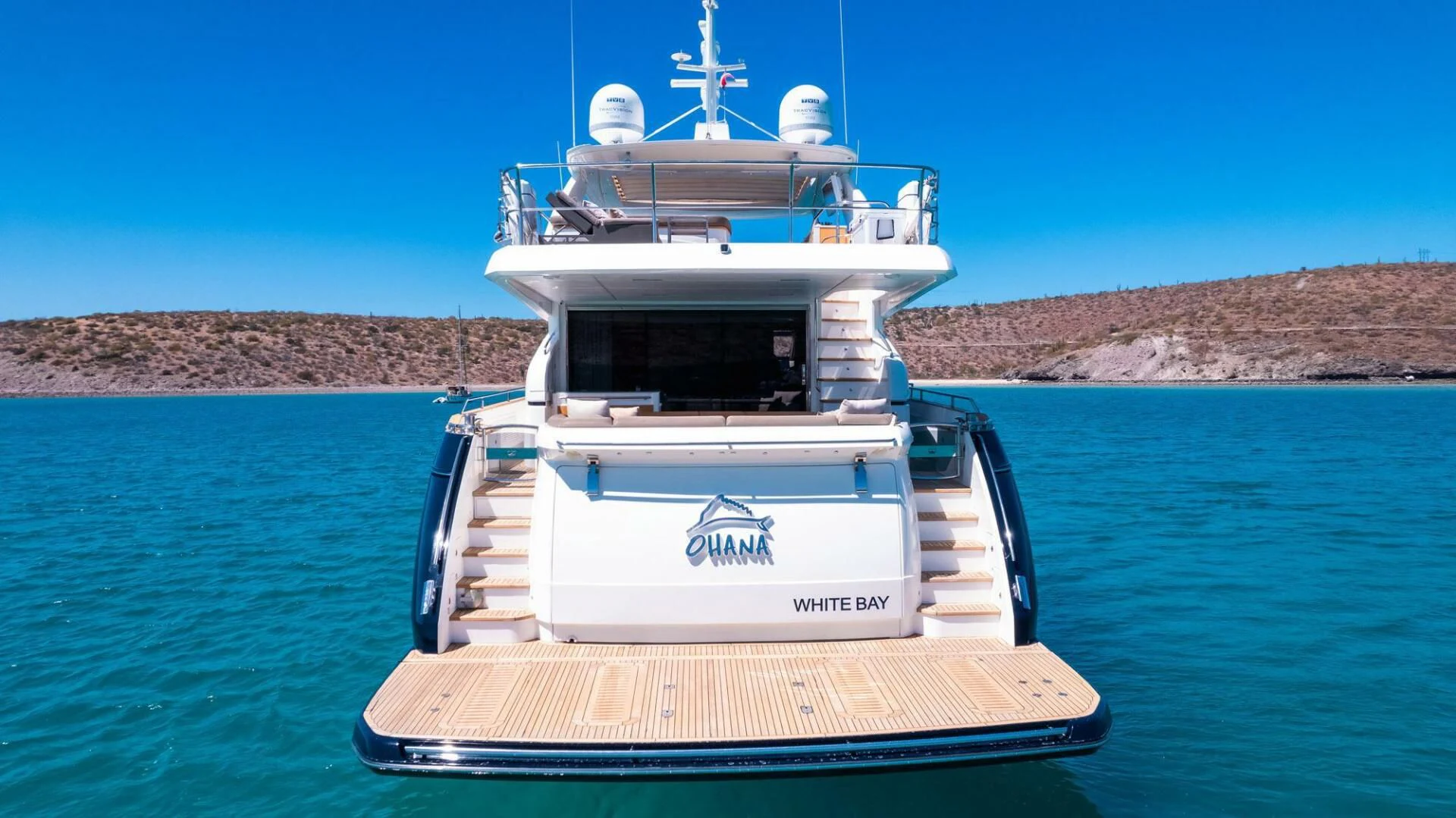 a boat on the water aboard MOIRA CINCO Yacht for Sale