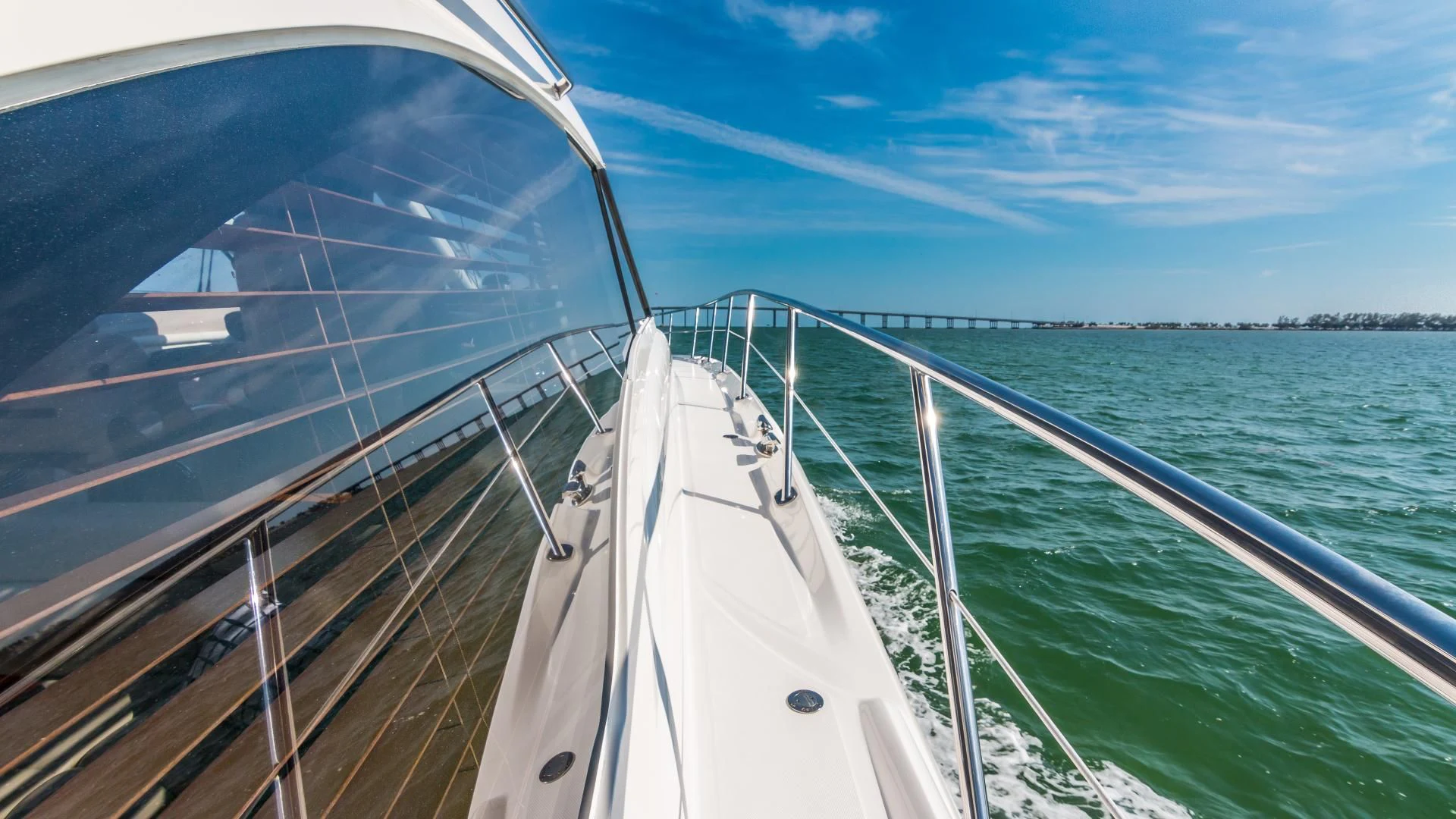 a boat on the water aboard XANADU Yacht for Sale