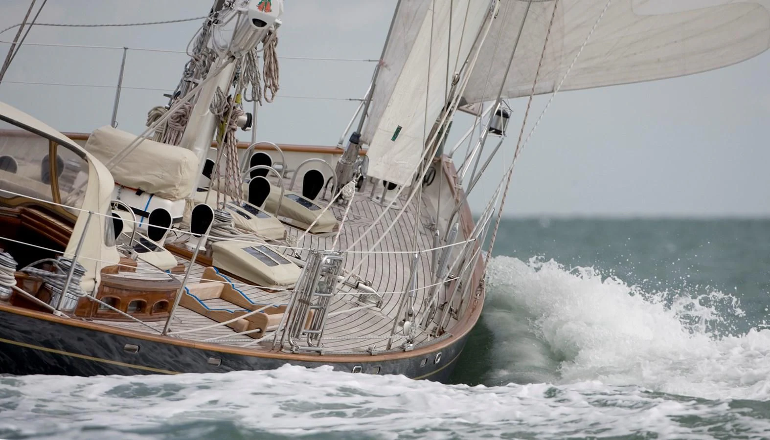 a boat on the water aboard COPIHUE Yacht for Sale