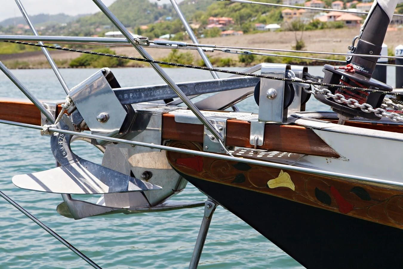 a boat on the water aboard COPIHUE Yacht for Sale