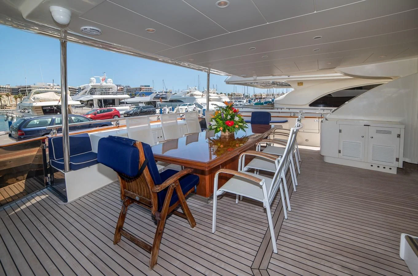 a boat on the water aboard B TWO Yacht for Sale