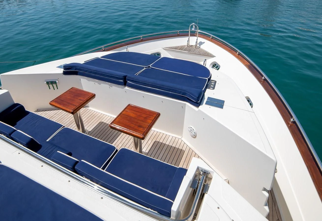 a boat on the water aboard B TWO Yacht for Sale