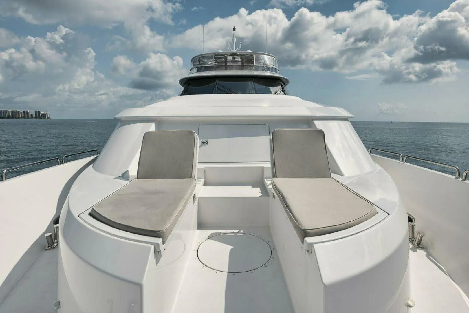 a boat on the water aboard SLEEPOVER Yacht for Sale