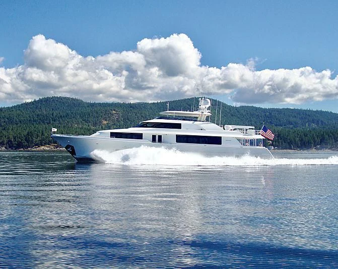 a boat on the water aboard SLEEPOVER Yacht for Sale