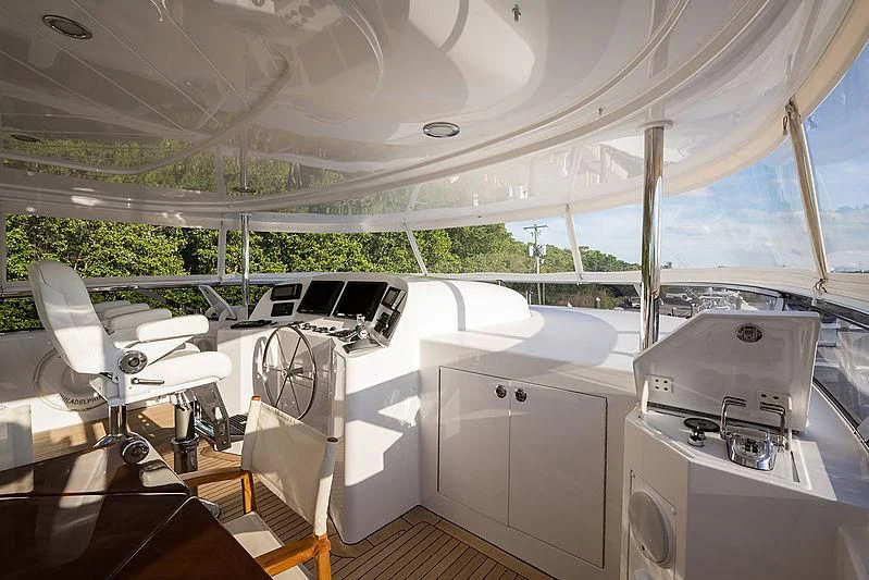 inside of a boat aboard SLEEPOVER Yacht for Sale