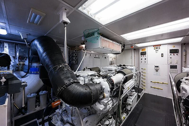 a person in a space suit aboard SLEEPOVER Yacht for Sale