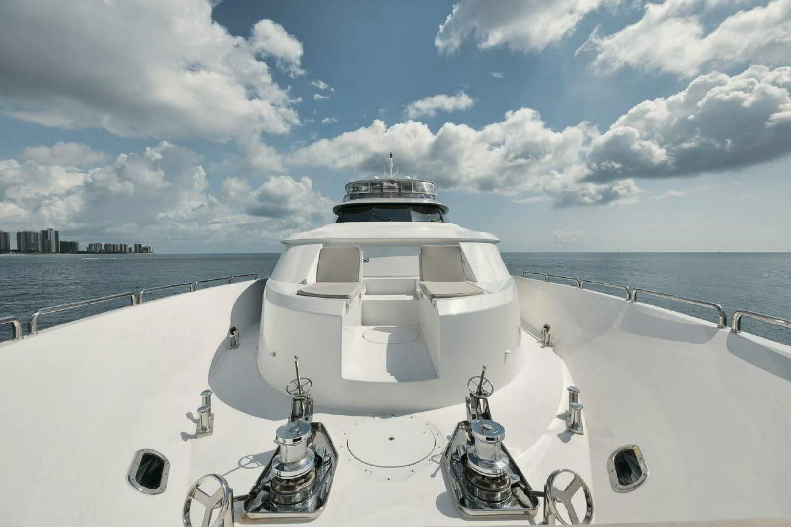 a boat on a body of water aboard SLEEPOVER Yacht for Sale