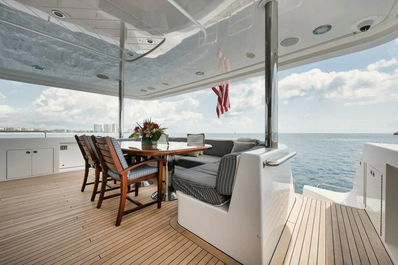 a boat on the water aboard SLEEPOVER Yacht for Sale