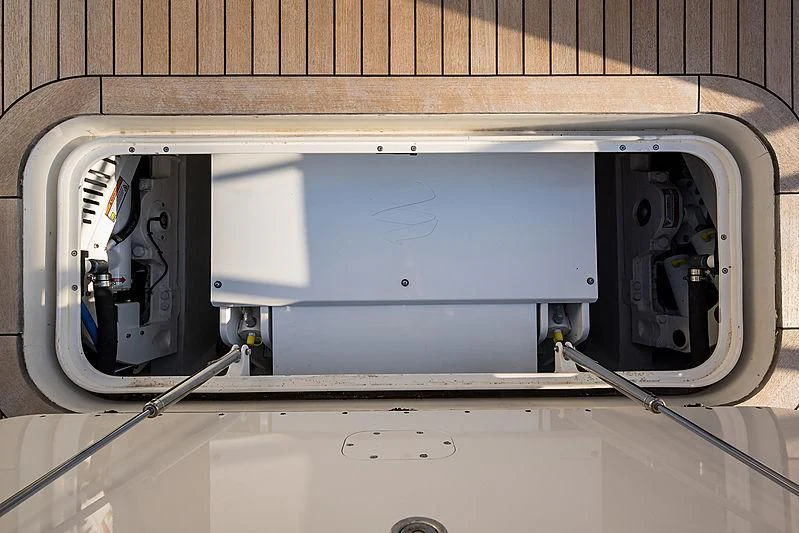 a machine on the counter aboard SLEEPOVER Yacht for Sale