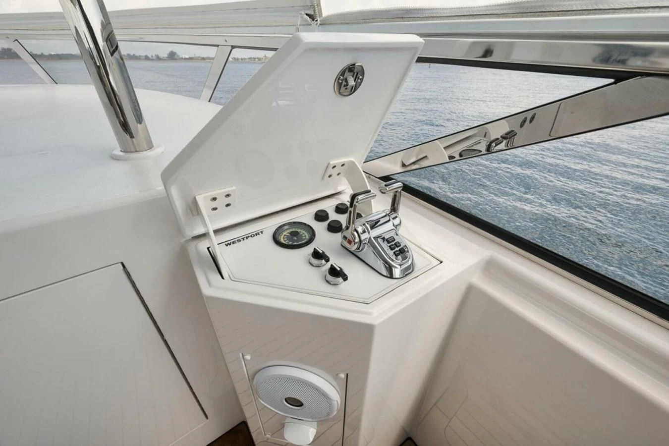 a machine on the counter aboard SLEEPOVER Yacht for Sale