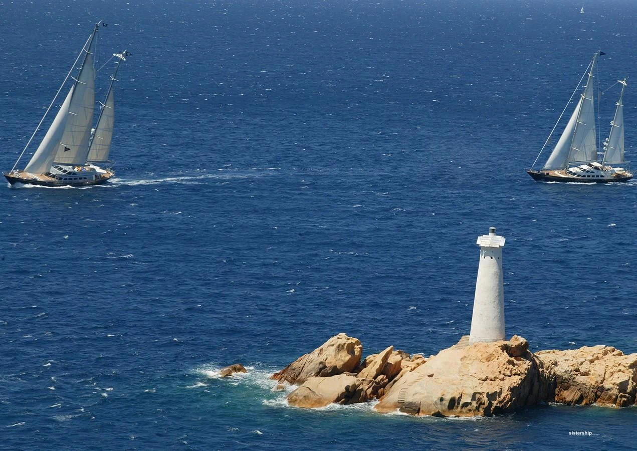 boats in the water aboard TAMARITA Yacht for Sale