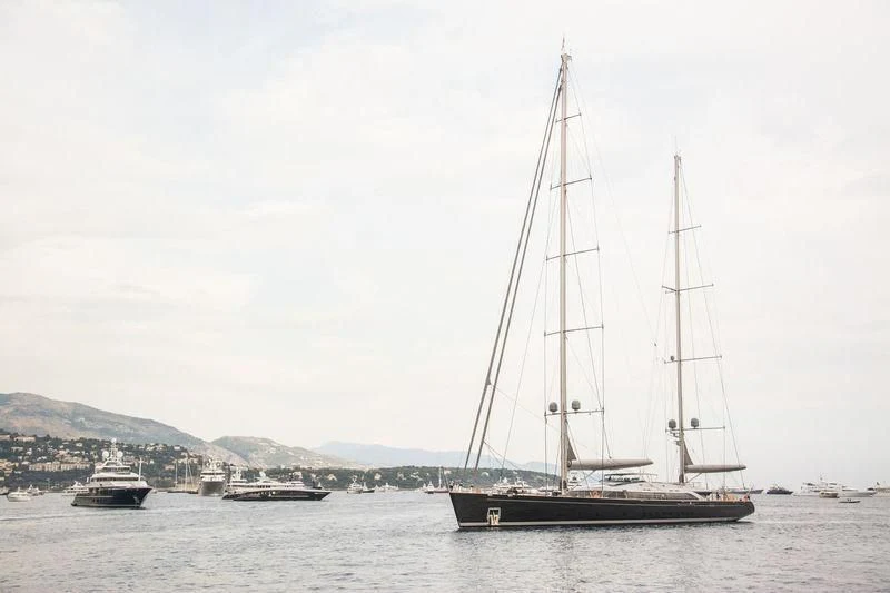 a sailboat in the water aboard BADIS I Yacht for Sale