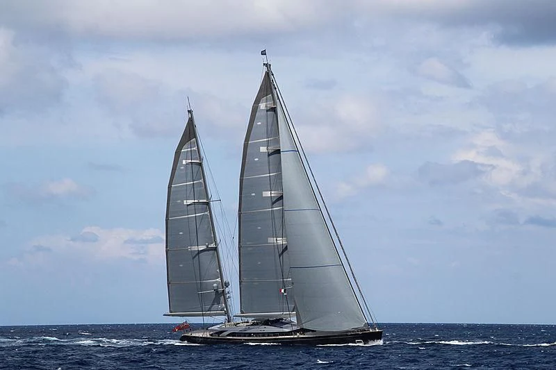 a sailboat in the water aboard BADIS I Yacht for Sale