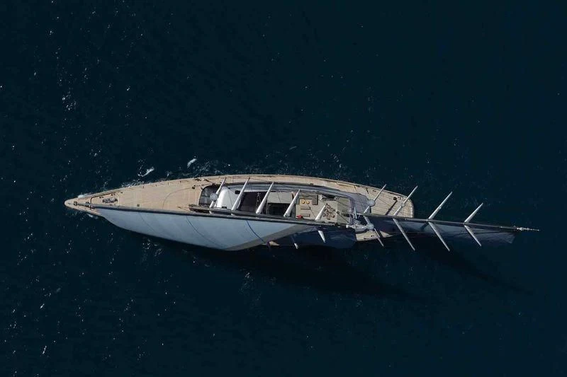 a boat in the water aboard BADIS I Yacht for Sale