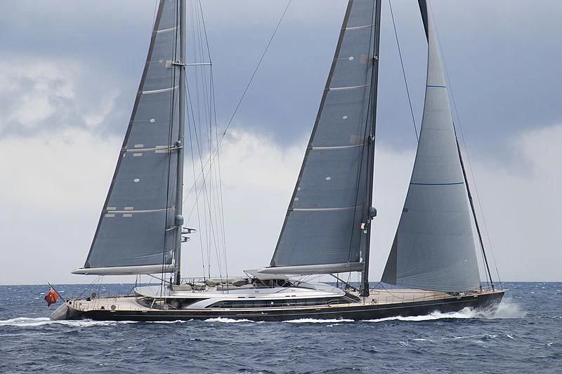 a group of sailboats on the water aboard BADIS I Yacht for Sale