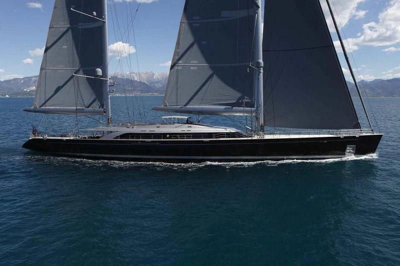 a couple of sailboats on the water aboard BADIS I Yacht for Sale