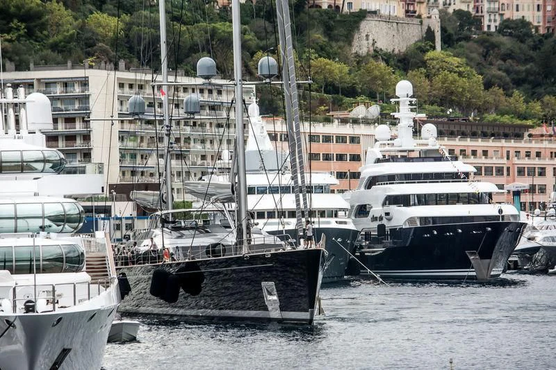 boats in the water aboard BADIS I Yacht for Sale