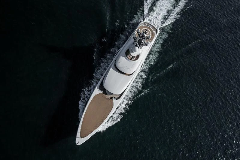 a silver and gold ring aboard AMBASSADOR Yacht for Sale