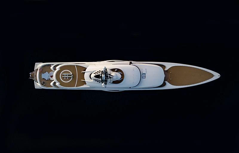 a white belt with a ring aboard AMBASSADOR Yacht for Sale