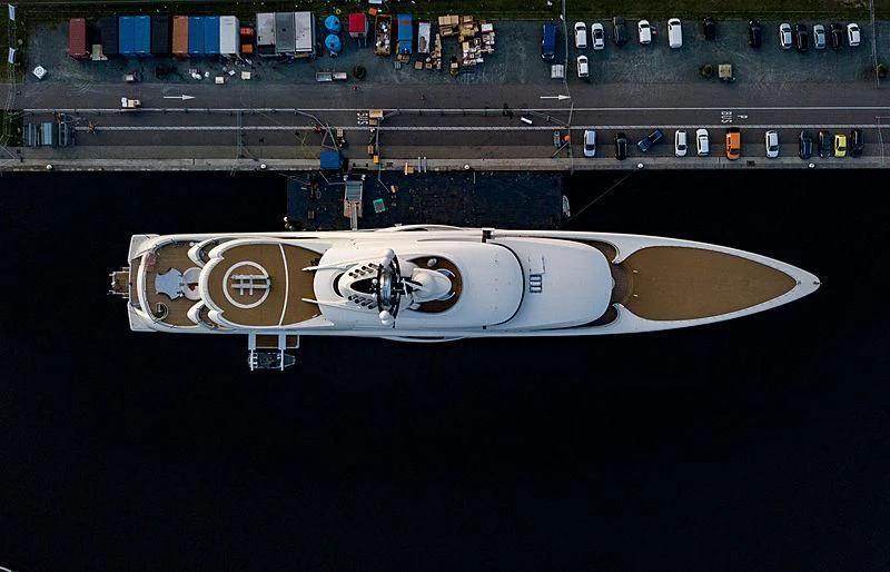 a close-up of a watch aboard AMBASSADOR Yacht for Sale