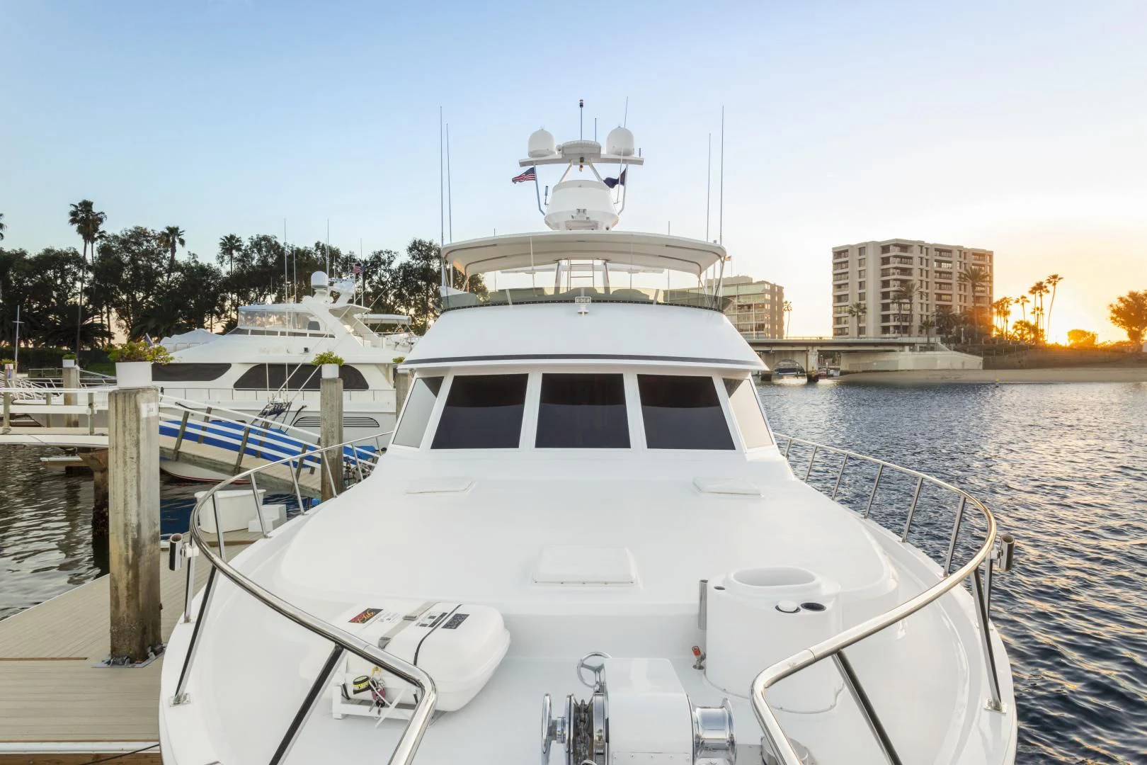 a boat on the water aboard EL ENCANTO Yacht for Sale
